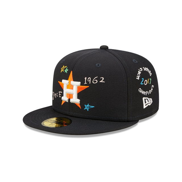 New Era  Houston Astros Scribble Collection 2022 59FIFTY Fitted Hat