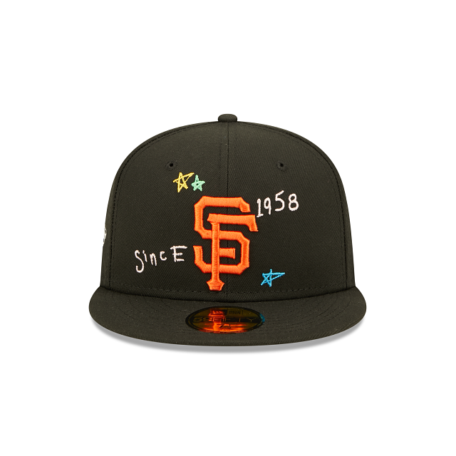 New Era  San Francisco Giants Scribble Collection 2022 59FIFTY Fitted Hat