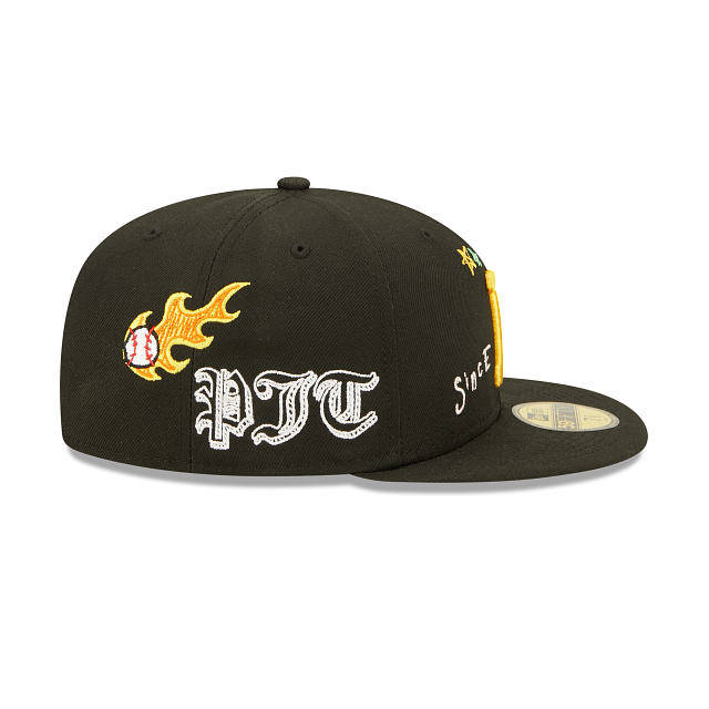 New Era  Pittsburgh Pirates Scribble Collection 2022 59FIFTY Fitted Hat