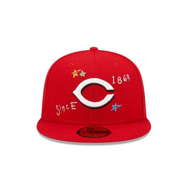 New Era  Cincinnati Reds Scribble Collection 2022 59FIFTY Fitted Hat
