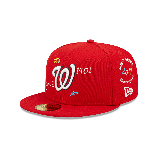 New Era  Washington Nationals Scribble Collection 2022 59FIFTY Fitted Hat