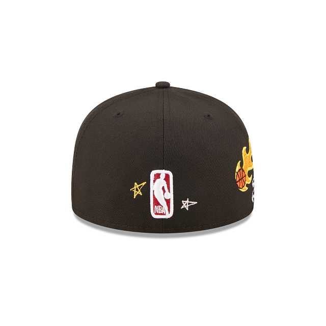 New Era  Miami Heat Scribble Collection 2022 59FIFTY Fitted Hat