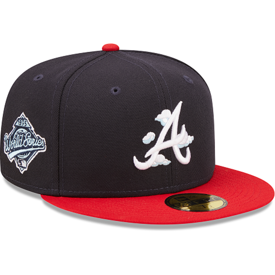 New Era  Atlanta Braves Comic Cloud 2022 59FIFTY Fitted Hat