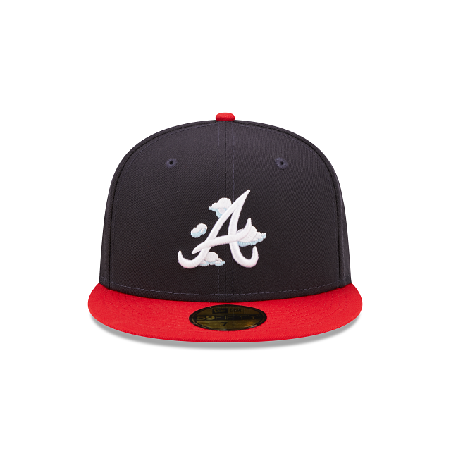 New Era  Atlanta Braves Comic Cloud 2022 59FIFTY Fitted Hat