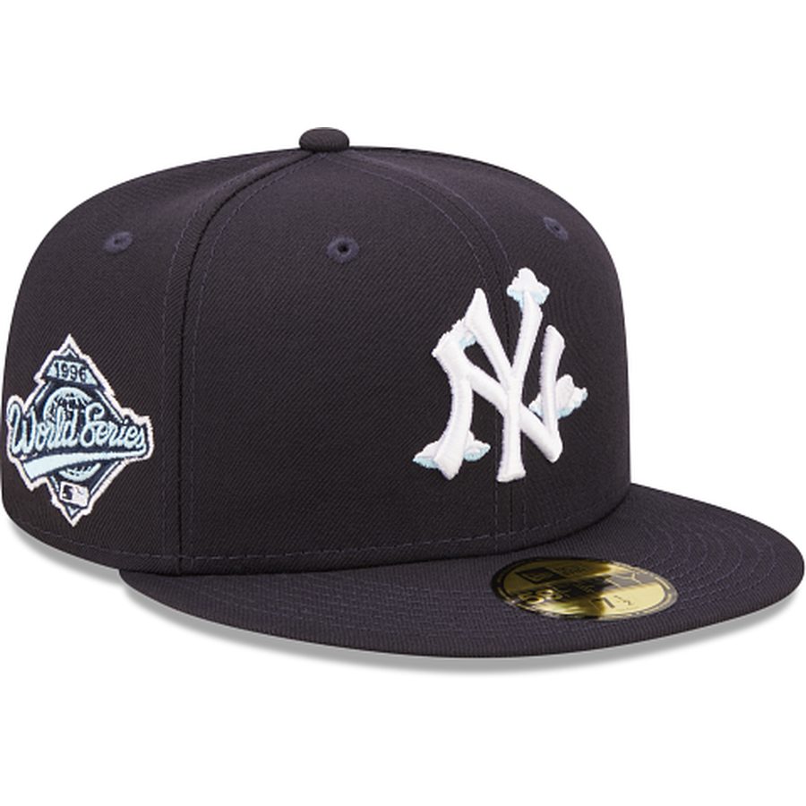 Official New Era New York Yankees MLB World Series Patch Dark Brown 59FIFTY  Fitted Cap