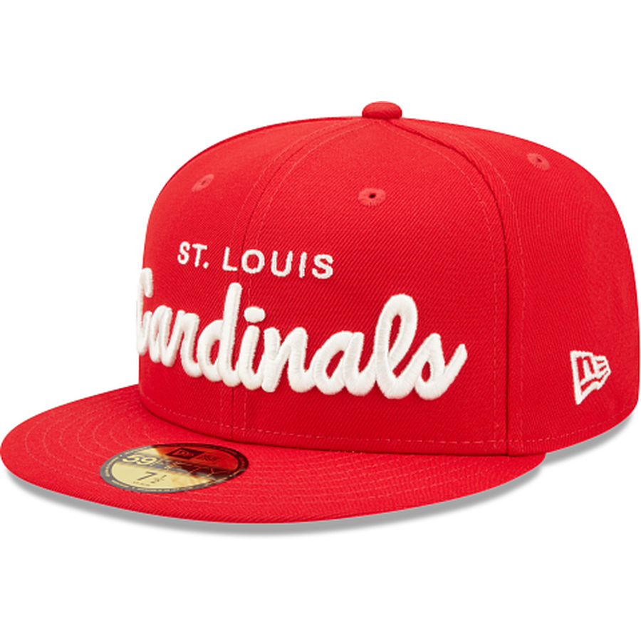 St. Louis Cardinals New Era 125th Anniversary Teal Undervisor 59FIFTY  Fitted Hat - Scarlet