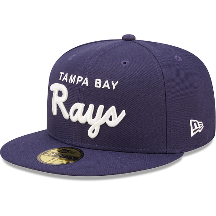 Sky Rays Cap New Era Tampa Bay Rays Remote 2022 59FIFTY Fitted Hat