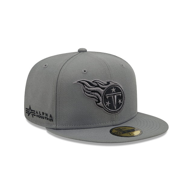 New Era Alpha Industries X Tennessee Titans Gray 2022 59FIFTY Fitted Hat