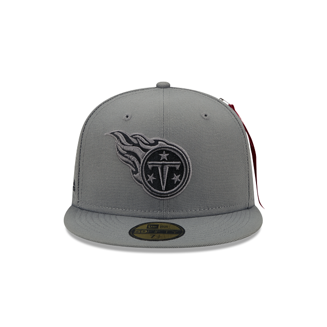 New Era Alpha Industries X Tennessee Titans Gray 2022 59FIFTY Fitted Hat