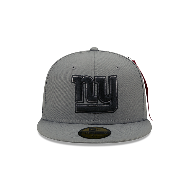 New Era Alpha Industries X New York Giants Gray 2022 59FIFTY Fitted Hat