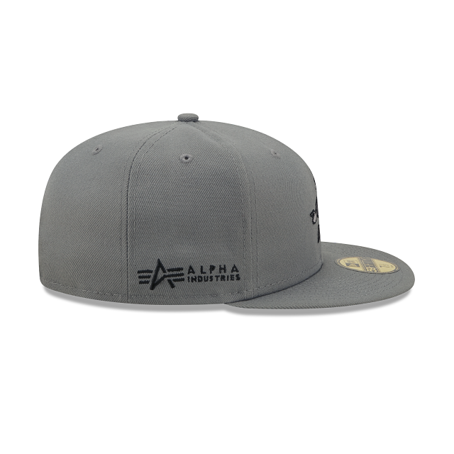 New Era Alpha Industries X Dallas Cowboys Gray 2022 59FIFTY Fitted Hat