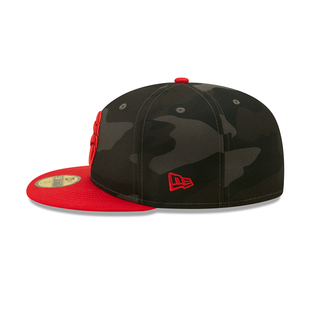 New Era Toronto Raptors Lifestyle Camo 59FIFTY Fitted Hat