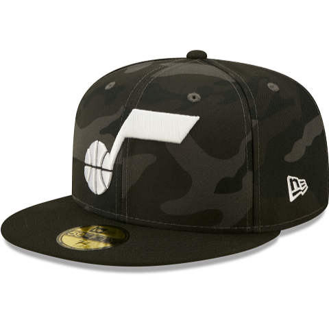 New Era Utah Jazz Lifestyle Camo 59FIFTY Fitted Hat