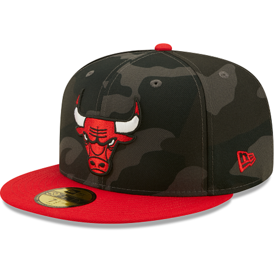 New Era Chicago Bulls Lifestyle Camo 59FIFTY Fitted Hat