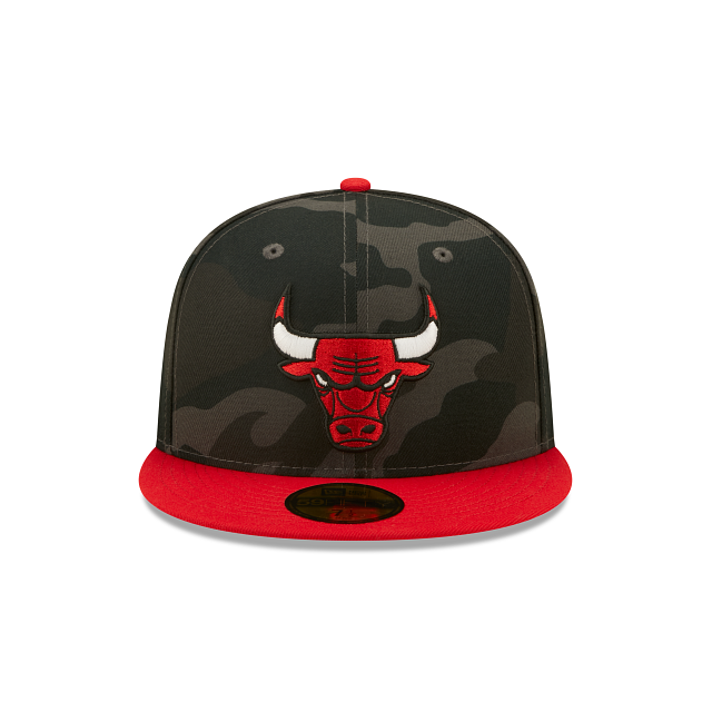 New Era Chicago Bulls Lifestyle Camo 59FIFTY Fitted Hat