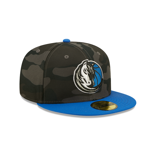 New Era Dallas Mavericks Lifestyle Camo 59FIFTY Fitted Hat