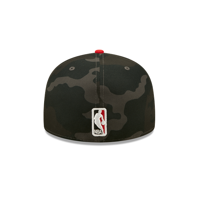 New Era Houston Rockets Lifestyle Camo 59FIFTY Fitted Hat