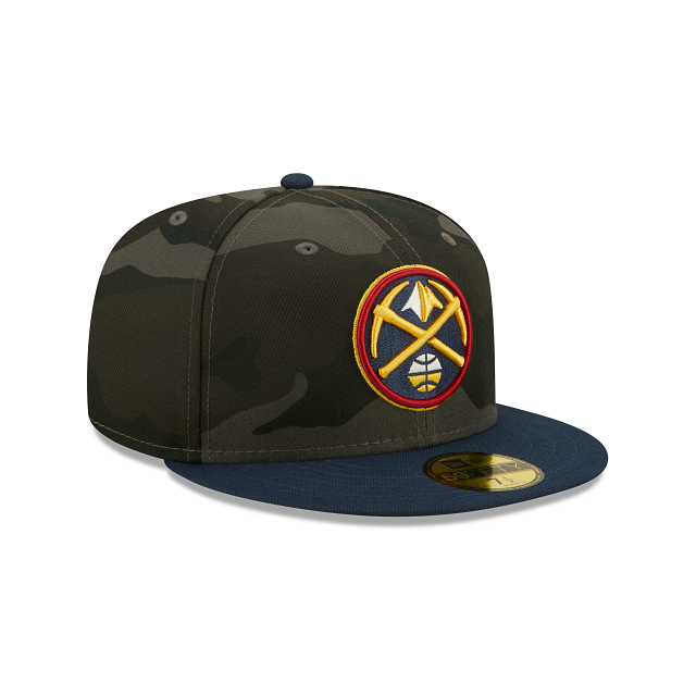 New Era Denver Nuggets Lifestyle Camo 59FIFTY Fitted Hat