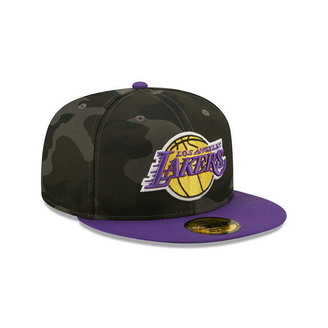 New Era Los Angeles Lakers Lifestyle Camo 59FIFTY Fitted Hat