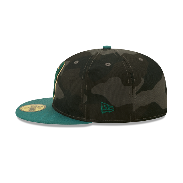 New Era Milwaukee Bucks Lifestyle Camo 59FIFTY Fitted Hat