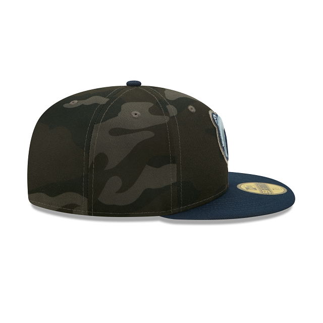 New Era Memphis Grizzlies Lifestyle Camo 59FIFTY Fitted Hat