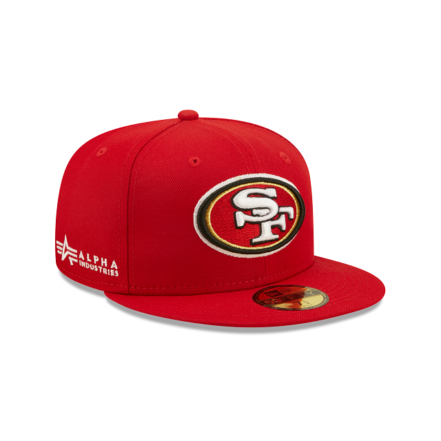 New Era Alpha Industries X San Francisco 49ers 2022 59FIFTY Fitted Hat