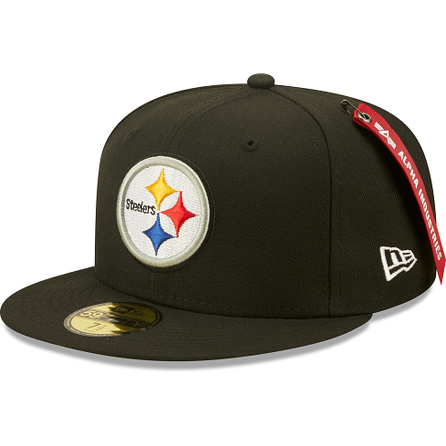 New Era Alpha Industries X Pittsburgh Steelers 2022 59FIFTY Fitted Hat
