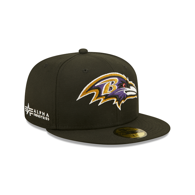 New Era Alpha Industries X Baltimore Ravens 2022 59FIFTY Fitted Hat