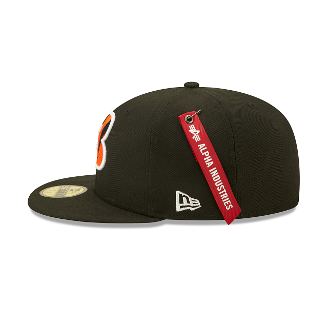 New Era Alpha Industries X Cincinnati Bengals 2022 59FIFTY Fitted Hat