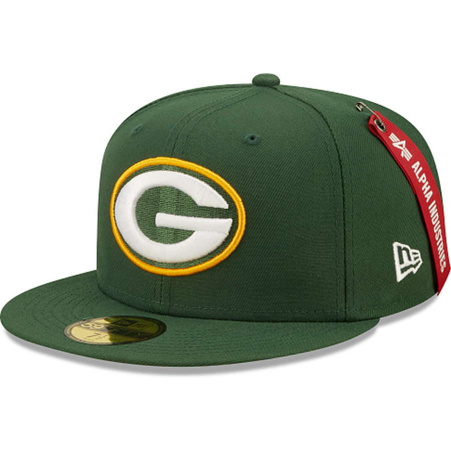 New Era Alpha Industries X Green Bay Packers 2022 59FIFTY Fitted Hat