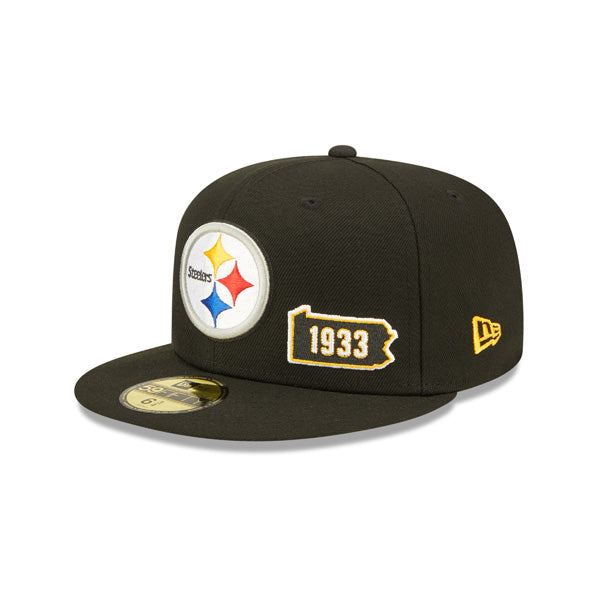 New Era Pittsburgh Steelers Team Identity 59FIFTY Fitted Hat