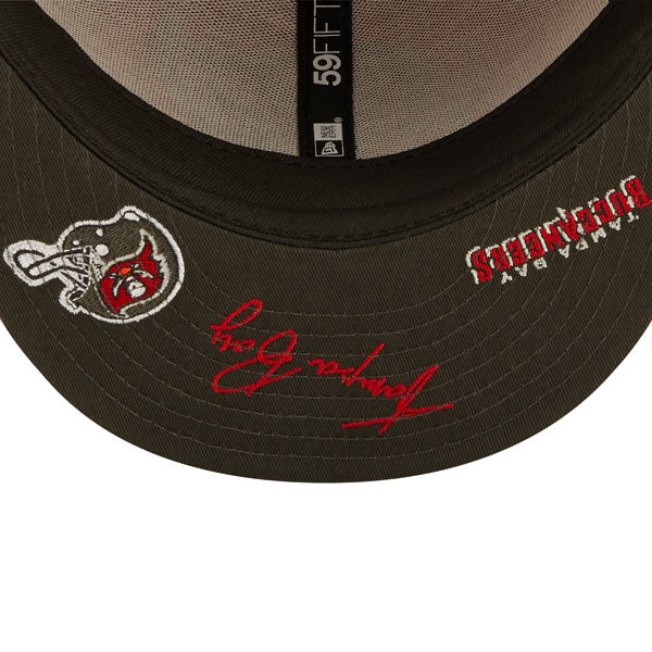 New Era Tampa Bay Buccaneers Team Identity 59FIFTY Fitted Hat