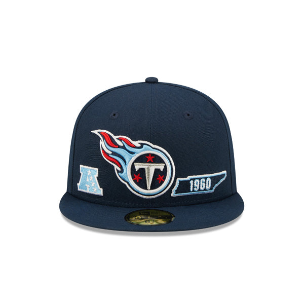 New Era Tennessee Titans Team Identity 59FIFTY Fitted Hat