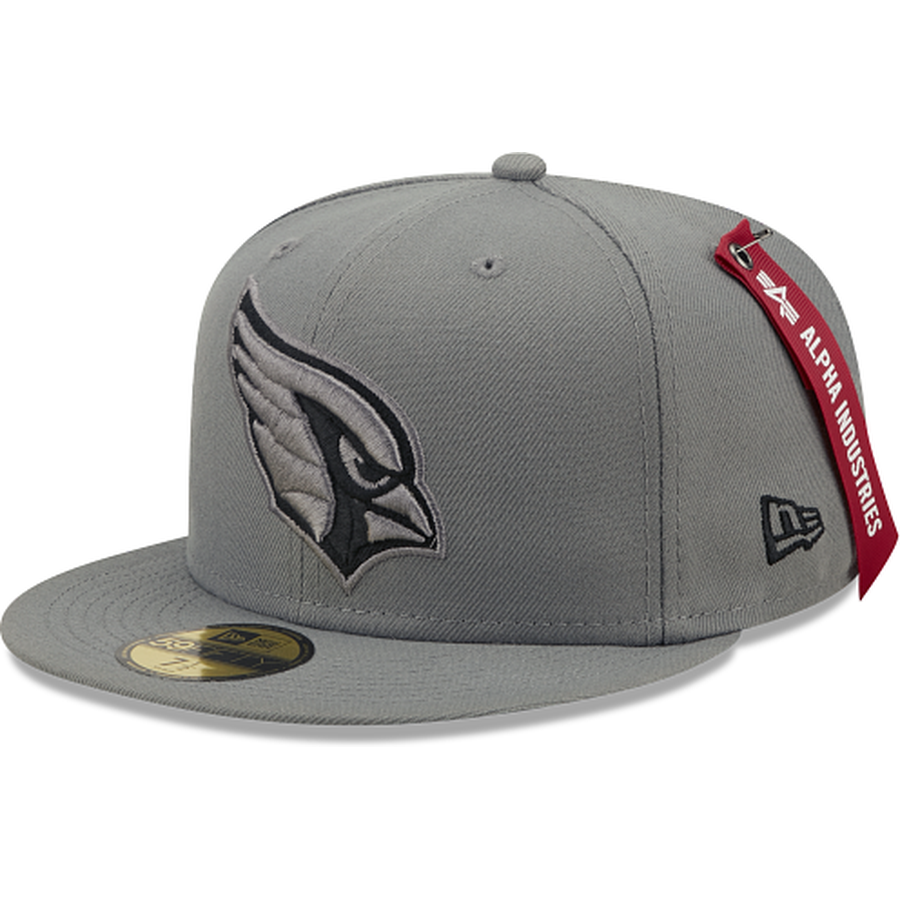 New Era Alpha Industries X Arizona Cardinals Gray 2022 59FIFTY Fitted