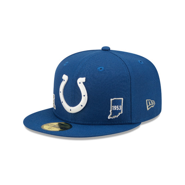 New Era Indianapolis Colts Team Identity 59FIFTY Fitted Hat