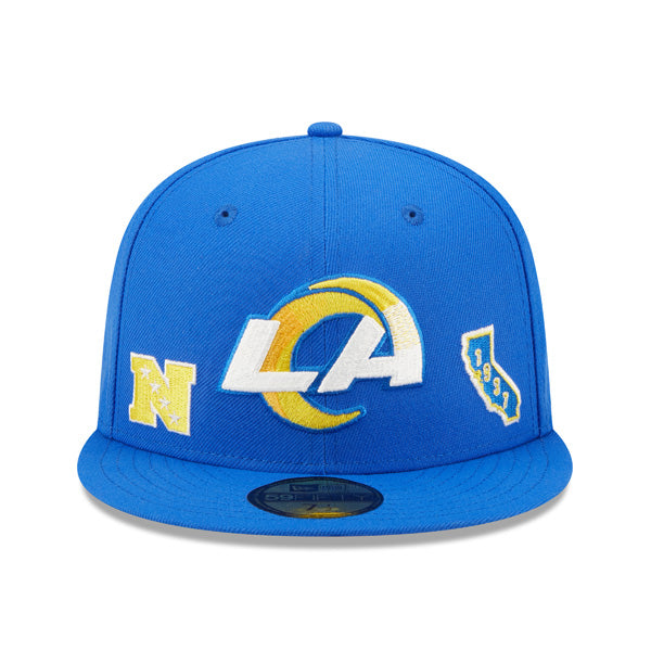 New Era Los Angeles Rams Team Identity 59FIFTY Fitted Hat
