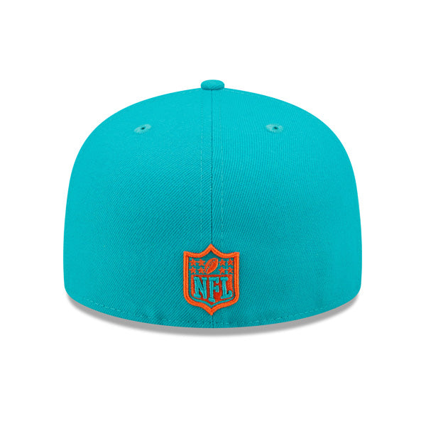 New Era Miami Dolpins Team Identity 59FIFTY Fitted Hat