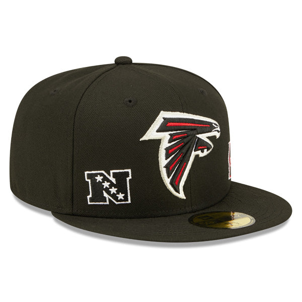 New Era Atlanta Falcons Team Identity 59FIFTY Fitted Hat