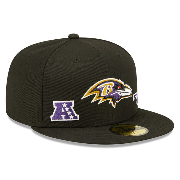 New Era Baltimore Ravens Team Identity 59FIFTY Fitted Hat