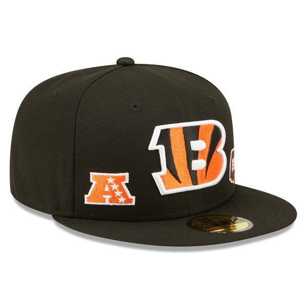 New Era Cincinnati Bengals Team Identity 59FIFTY Fitted Hat