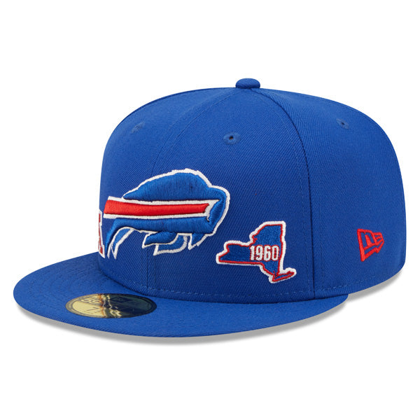New Era Buffalo Bills Team Identity 59FIFTY Fitted Hat