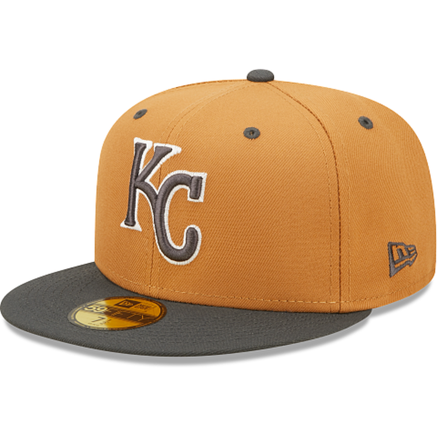 New Era  Kansas City Royals Color Pack Tan 2022 59FIFTY Fitted Hat