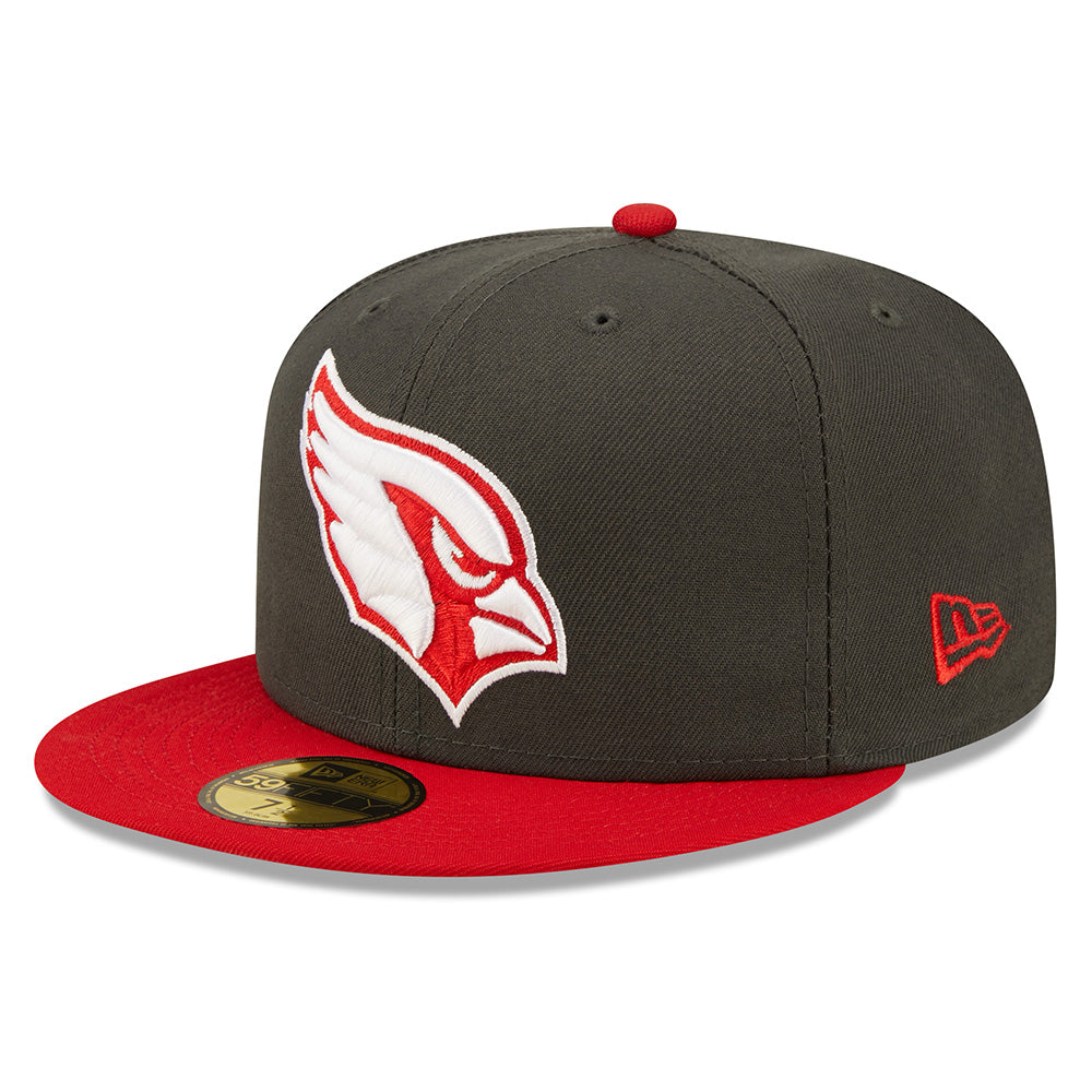 New Era Arizona Cardinals Two-Tone Steel 59FIFTY Fitted Hat