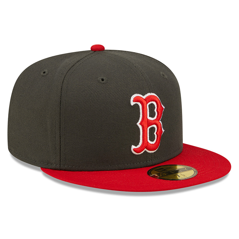 New Era Boston Red Sox Two-Tone Steel 59FIFTY Fitted Hat
