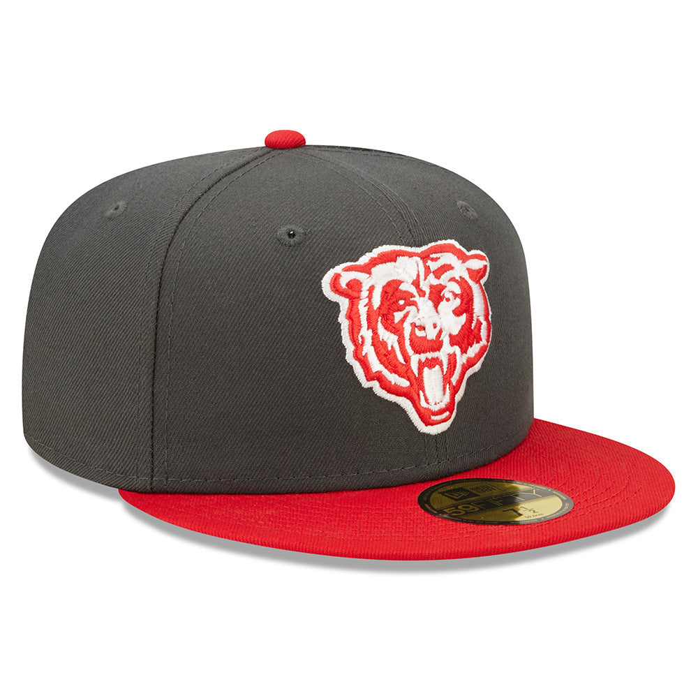 New Era Chicago Bears Two-Tone Steel 59FIFTY Fitted Hat