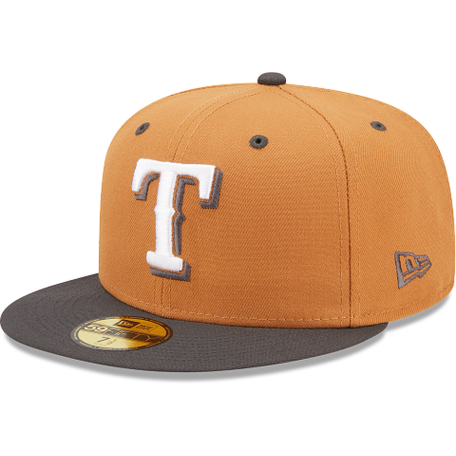 New Era  Texas Rangers Color Pack Tan 2022 59FIFTY Fitted Hat