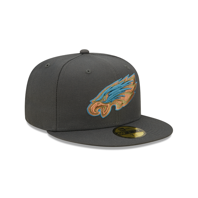 New Era Philadelphia Eagles Color Pack Steel 2022 59FIFTY Fitted Hat