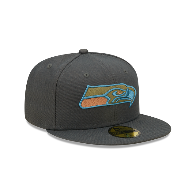 New Era Seattle Seahawks Color Pack Steel 2022 59FIFTY Fitted Hat