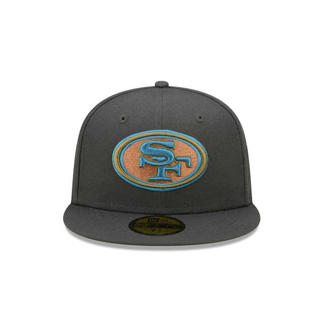 New Era San Francisco 49ers Color Pack Steel 2022 59FIFTY Fitted Hat