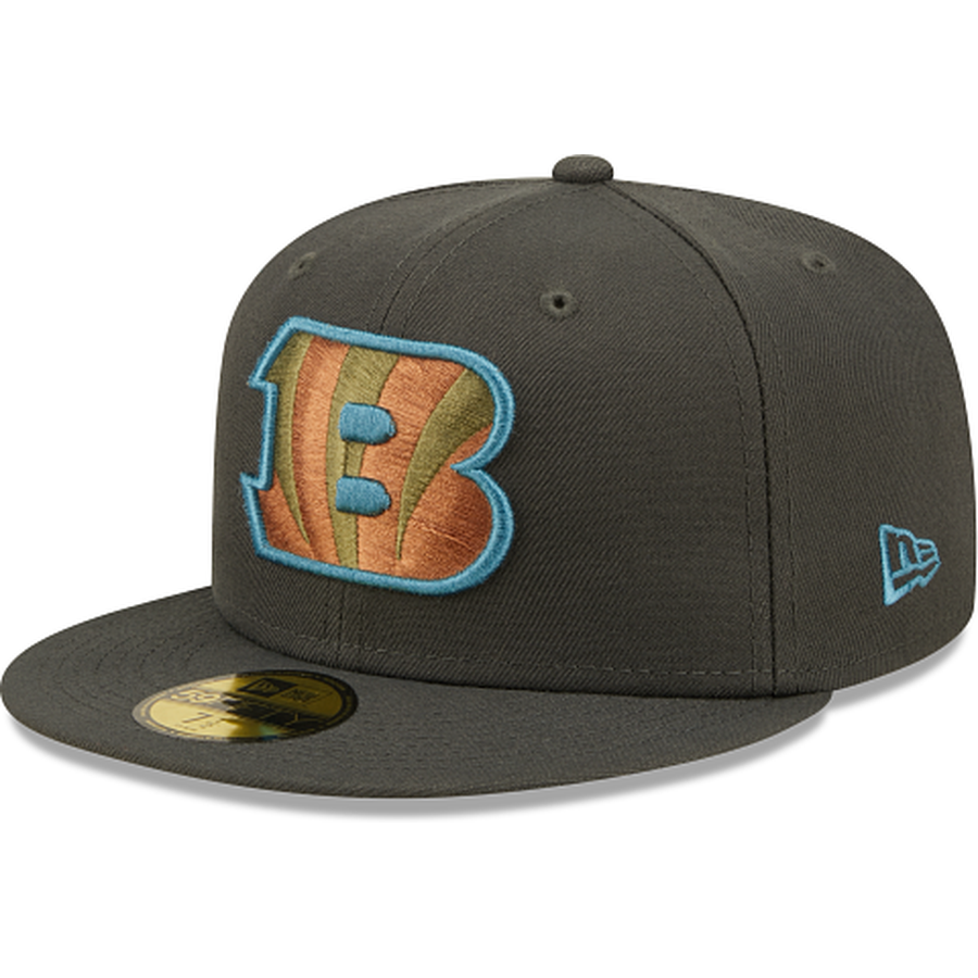 New Era Cincinnati Bengals Color Pack Steel 2022 59FIFTY Fitted Hat